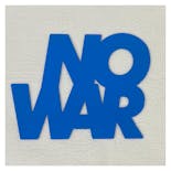 NO WAR (BLUE)